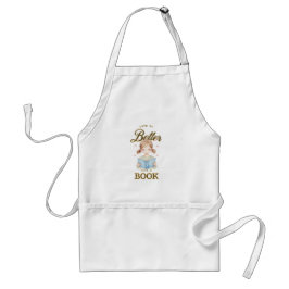 Life is Better with a Book Apron Standaard Schort