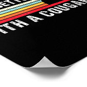 Life Is Better With A Cougar Funny Saying Cougars  Poster (Hoek)