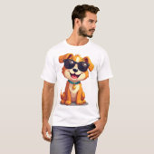 Life Is Better With a Dog – Cute Dog Lover T-Shirt (Devant entier)