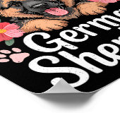 Life Is Better With A German Shepherd Dog Lover  Poster (Hoek)