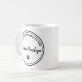 Life Is Better With My Dog Personalized Mug (Devant gauche)