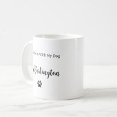 Life Is Better With My Dog Personalized Mug (Devant gauche)