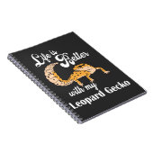 Life is Better with my Leopard Gecko Notitieboek (Rechterzijde)