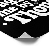 Life Is Dragging Me By The Thong  Poster (Hoek)