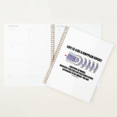 Life Is Like A Doppler Effect Waves Physics Humour (Devant avec enveloppe)