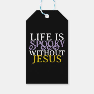 LIFE IS SPOOKY WITHOUT JESUS CADEAULABEL