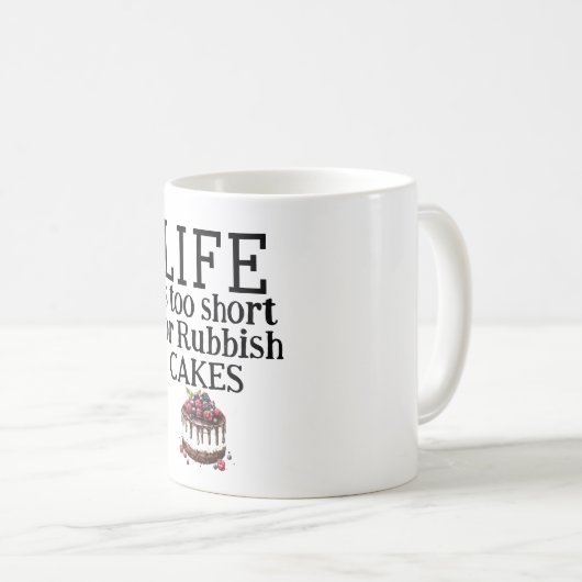 LIFE Is Too Short Coffee Mug (Devant droit)