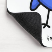 "Life is Tweet" Mousepad Muismat (Hoek)