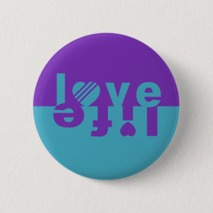 LIFE-knoppen LOPEN Ronde Button 5,7 Cm