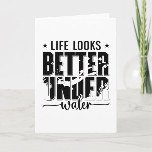 Life Looks Better Under Water Freediving Freedivin Kaart