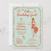 Life of a Birthday Girl Invitation (Devant)
