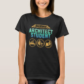 Life Of An Architecture Student Structure Planner  T-shirt (Voorkant)