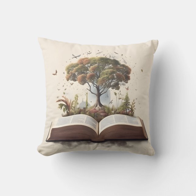 Life of Faith Tree Kussen (Voorkant)