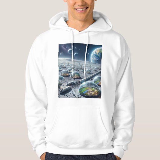 Life on the Moon sweatshirt (Voorkant)