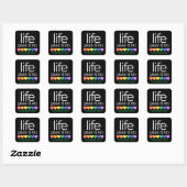 Life Organ Donor Awareness Stickers (Feuille)