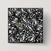 Life Quote Black Button van Adiela Akoo (Voorkant)