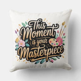 Life Quote Decoratief Sierkussen