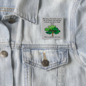 Life Quotes Funny Button Badge Pin (In situ)