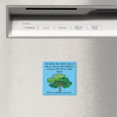 Life Quotes Funny Fridge Magnet-koelkast Magneet (Insitu (Vaatwasser))
