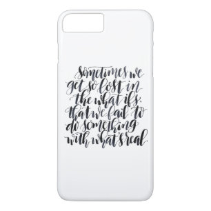 Life Quotes: Soms raken we zo verdwaald in de Wat iPhone 8 Plus / 7 Plus Hoesje
