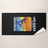 Life Rocks (Serviette de bain)