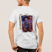 Life´s a party, even after! Tri-Blend shirt (Achterkant)