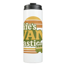 Life’s VANtastic Retro 70s Van Graphic Thermosbeker