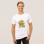 Life’s VANtastic Retro 70s Van Graphic Tri-Blend Shirt (Voorkant volledig)