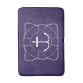 Life Saver/Anchor Bath Mat (Lite Print) (Voorkant Verticaal)