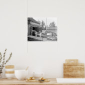 Life Saving Station, 1890.  foto Poster (Keuken)