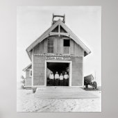 Life Saving Station, 1902.  foto Poster (Voorkant)