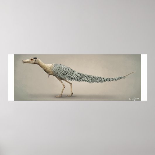 Life Size Shuvuuia Poster (Voorkant)