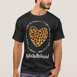 Life Skills Squad Admin Waardering Week Terug naar T-shirt