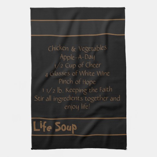 Life Soep Keukenhanddoek (Verticaal)