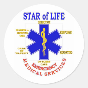 LIFE-STAR RONDE STICKER