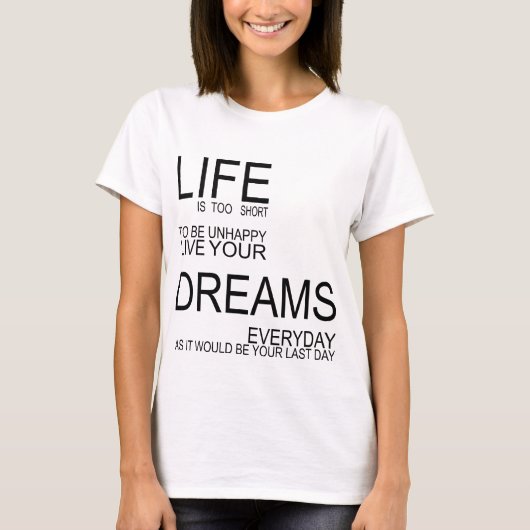 LIFE T-SHIRT (Voorkant)