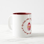 Life Tastes Better with You |Cute Love Quote Mug (Devant gauche)
