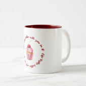 Life Tastes Better with You |Cute Love Quote Mug (Devant droit)