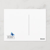 "Life Teaches Love Reveals" roze slogan briefkaart (Achterkant)