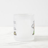 Life & Tequila Humor Matglas Koffiemok (Center)