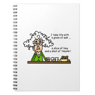 Life & Tequila Humor Notitieboek