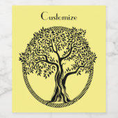 Life Thunder_Cove Wijn Etiket (Enkel label)