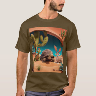Life under the oppervlakte of the desert t-shirt