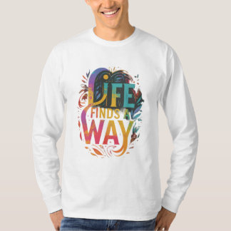 LIFE VINDT EEN MANIER T-SHIRT