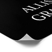 Life Well Lived Heart Photo Custom Funeral Poster (Hoek)