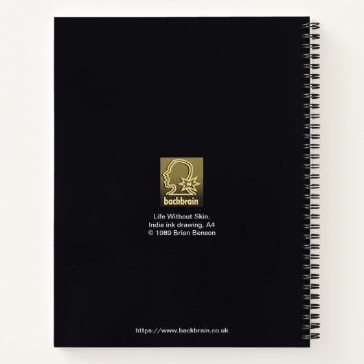 Life Without Skin par Brian Benson Carnet (Dos)