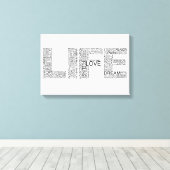 Life Wrapped Canvas Art Afdruk (Insitu (Houten vloer))