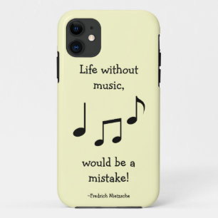 Life Zonder muziek iPhone 5 Hoesje