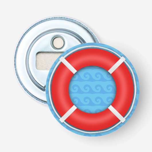 Lifebuoy Button Flesopener (Voorkant)