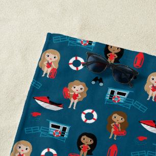 Lifeguard Beach Towel Strandlaken